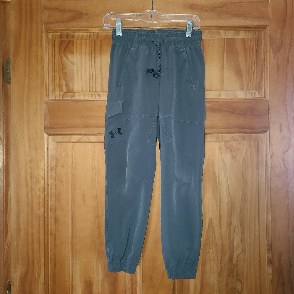 Boys Under Armour Gray Loose Pants